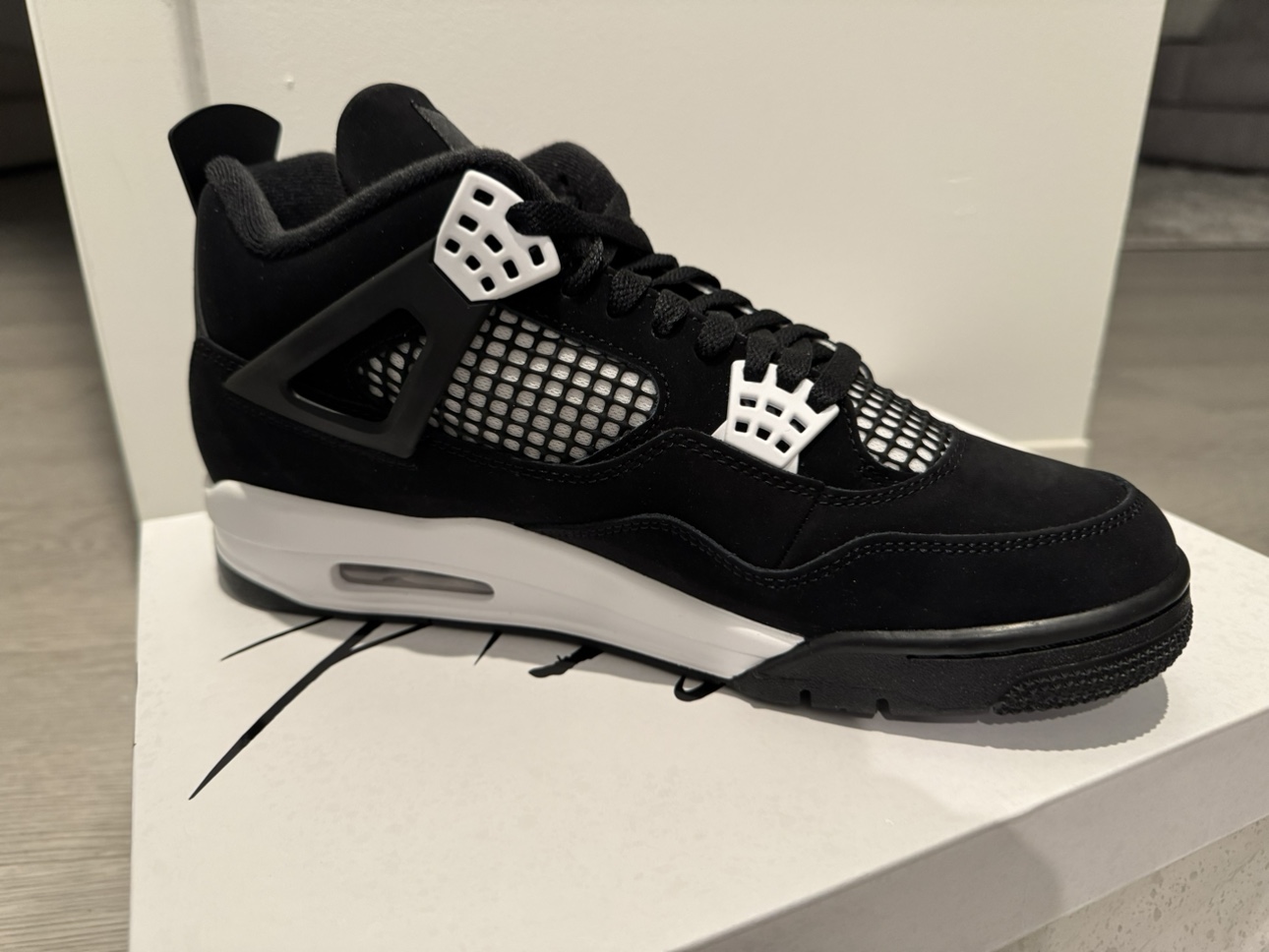 Air Jordan 4 Retro "Black Cat" - photo 5