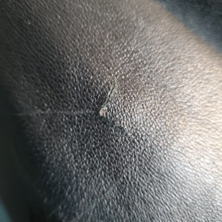 Leather Jacket with Belt XL cuir leather image indicator(8)