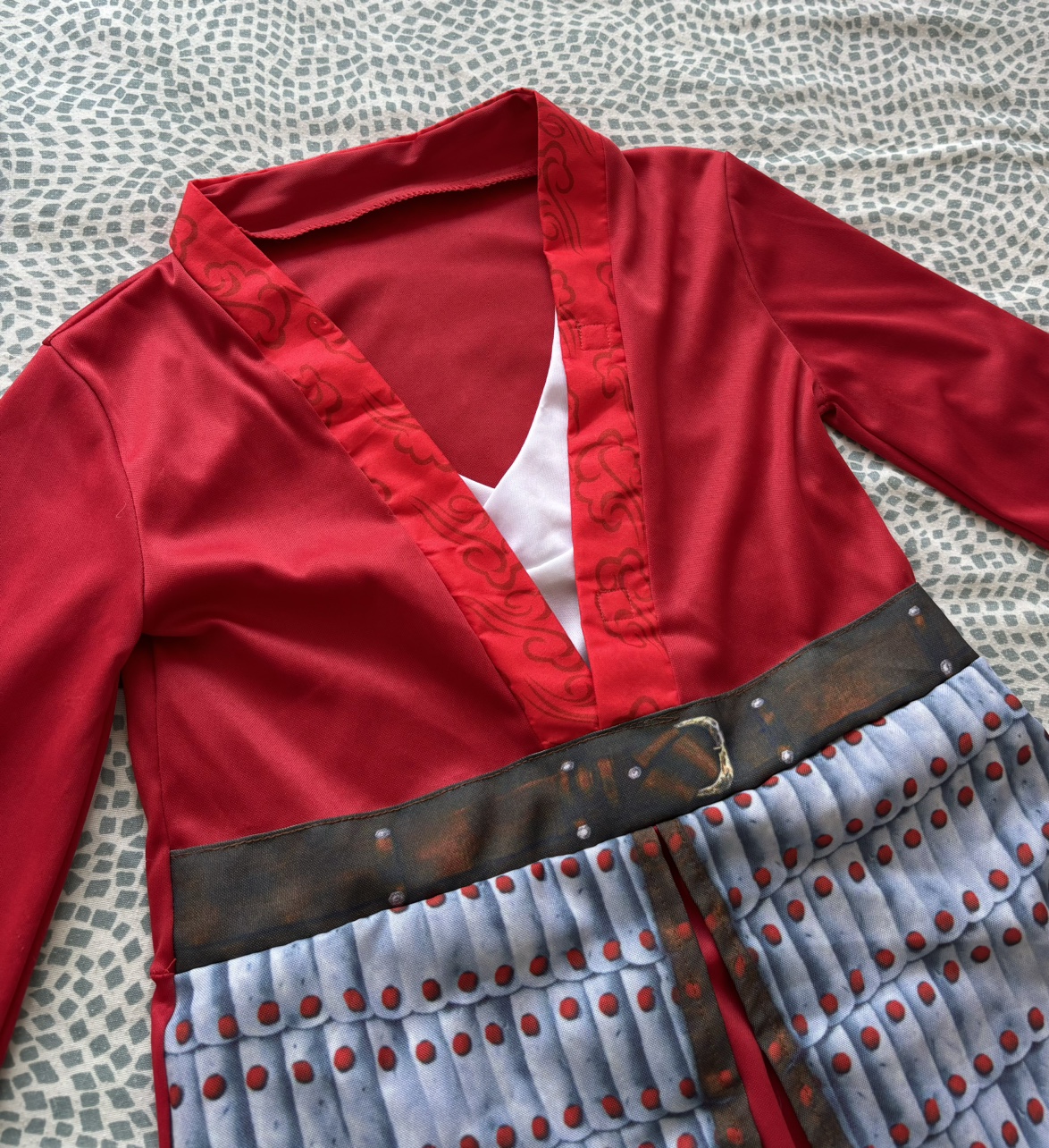 Mulan Halloween Costume, good for kid  around 125-130cm!🥰💕 - photo 2