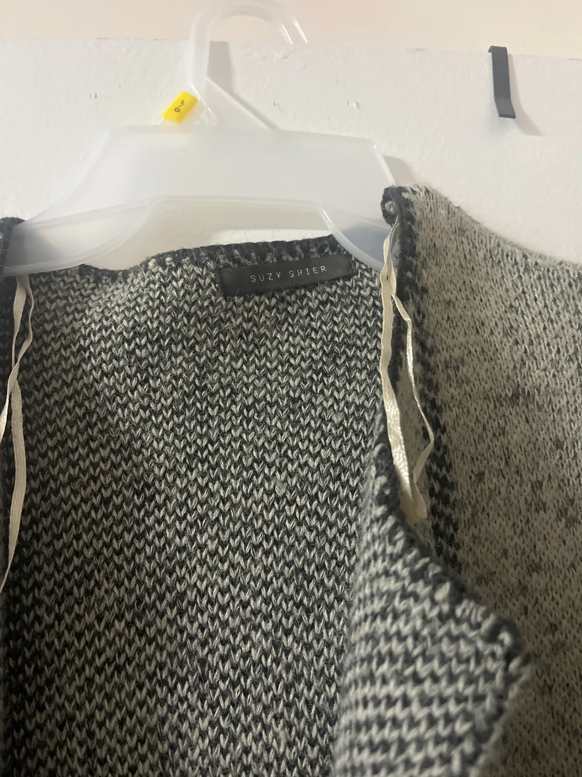 Suzy Shier Grey and Black Cardigan image indicator(2)