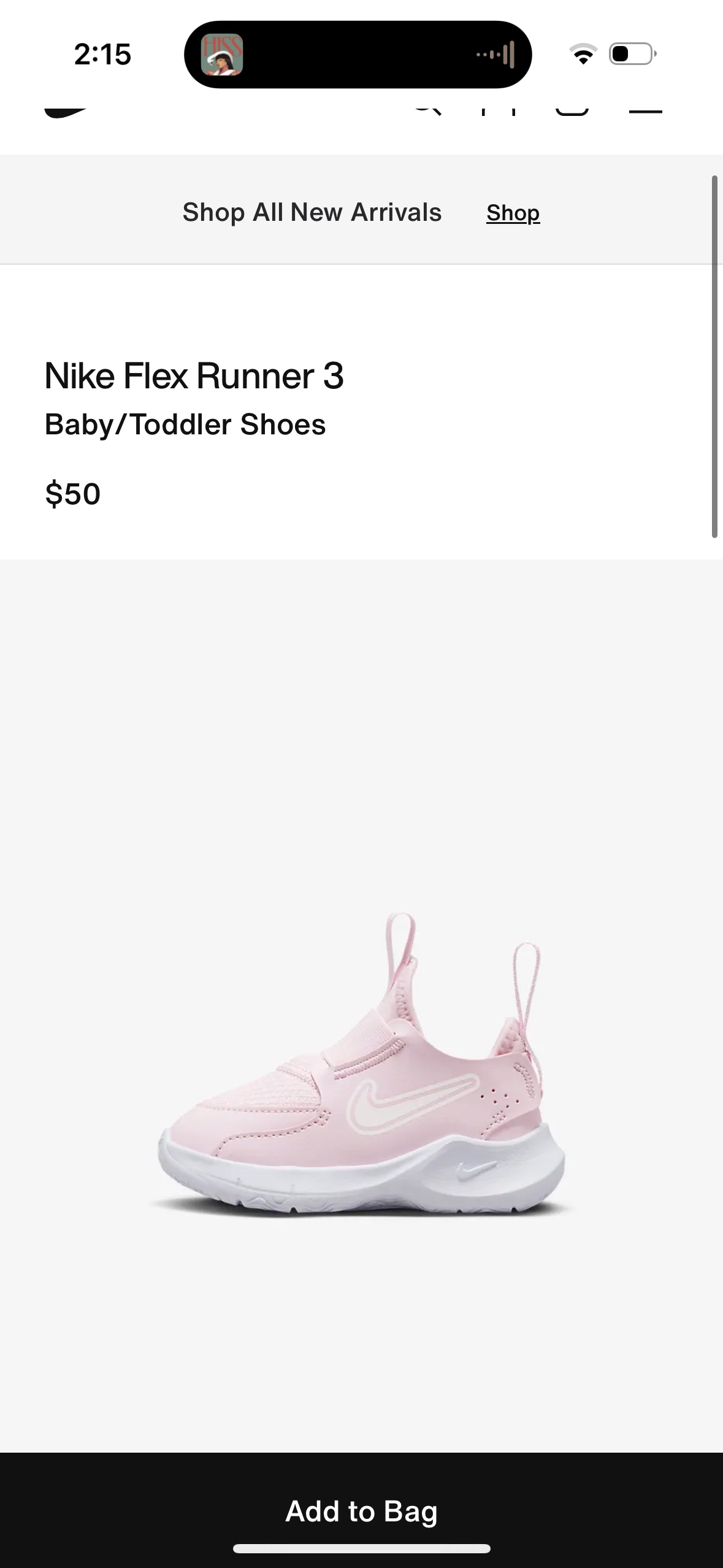 Nike Flex Runner 3 Baby/Toddler Shoes