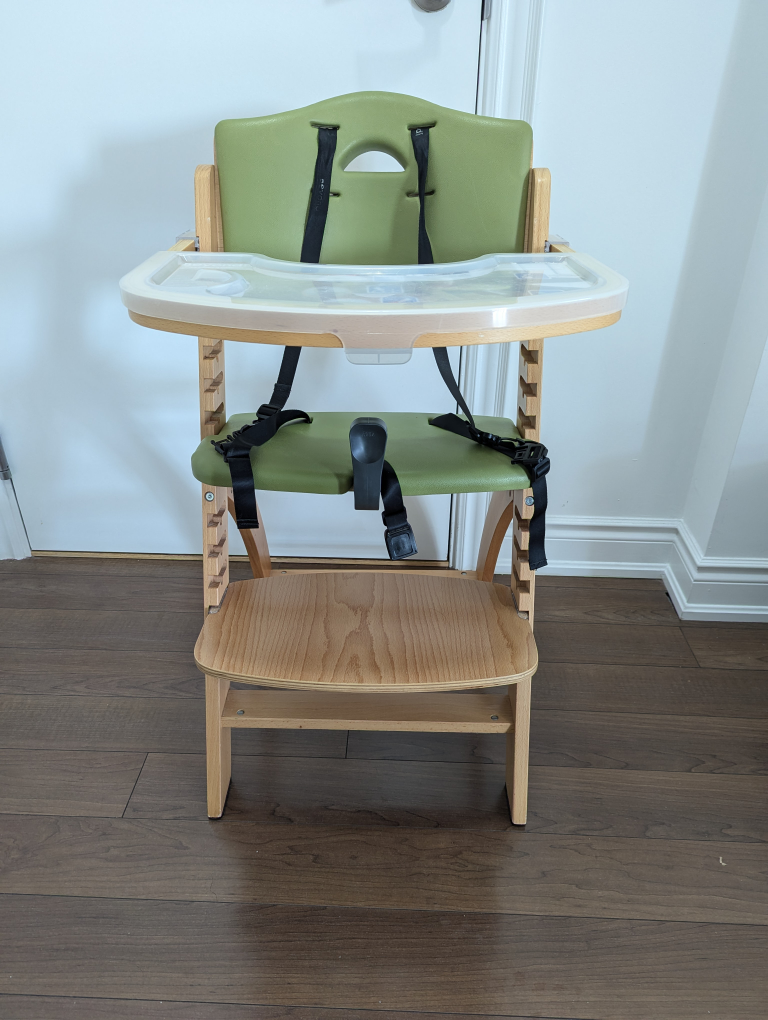 Beyond wooden high chair for baby and kids