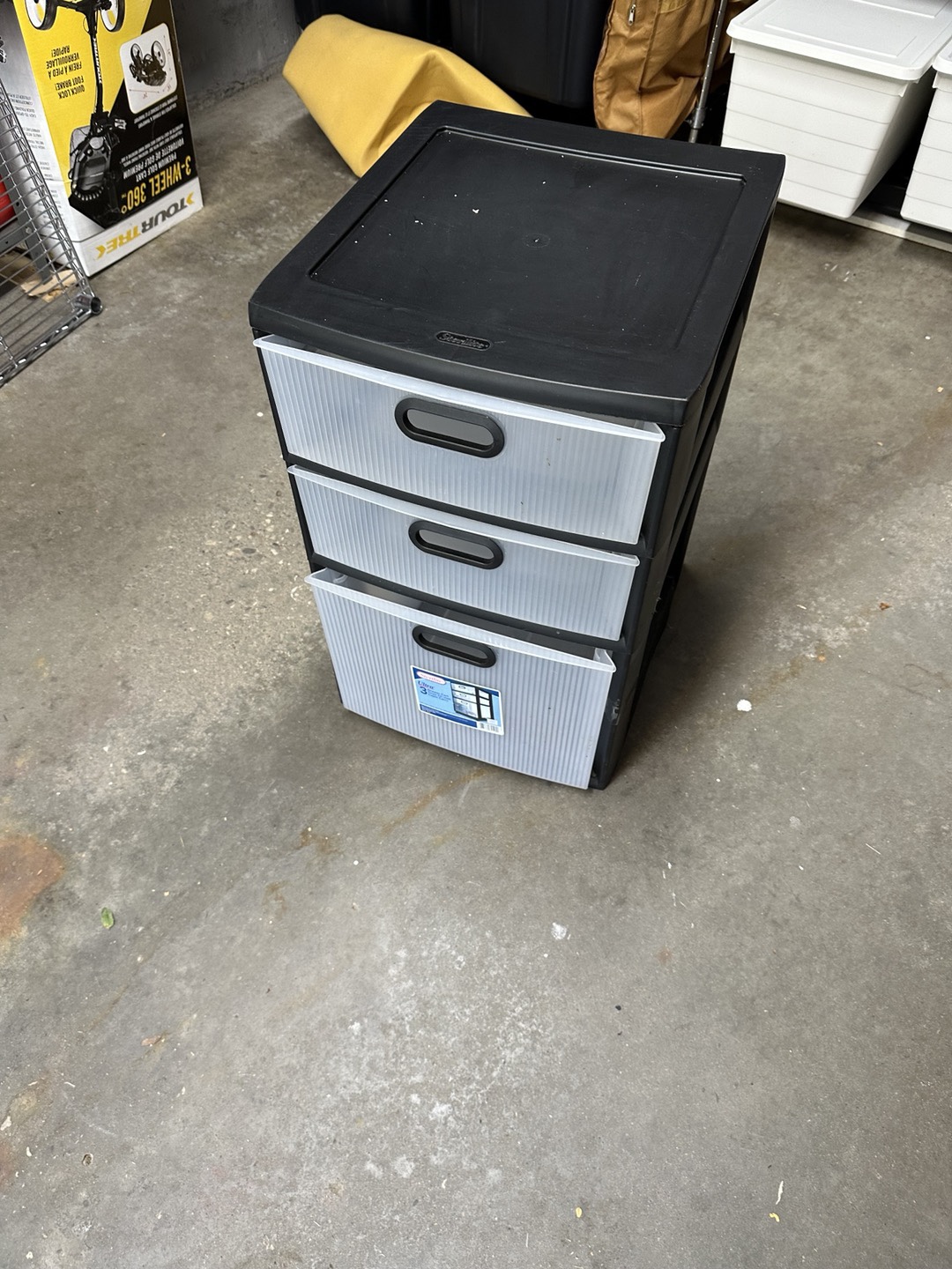3 Drawer Storage Unit - photo 2