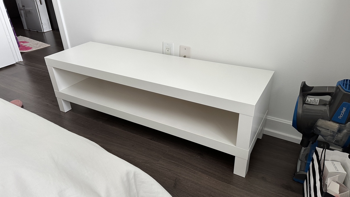 White IKEA TV Stand - photo 3