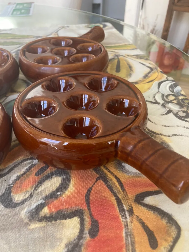 Set of 4 Escargot Dishes image indicator(2)