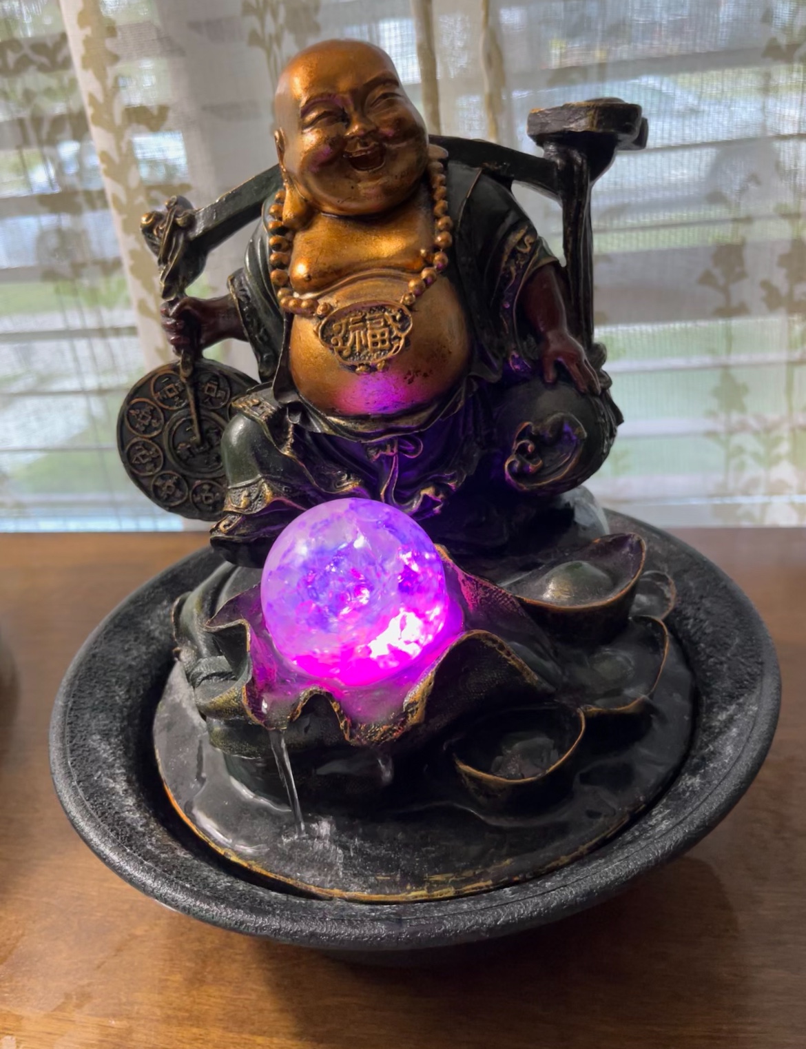 Laughing Buddha Water Fountain