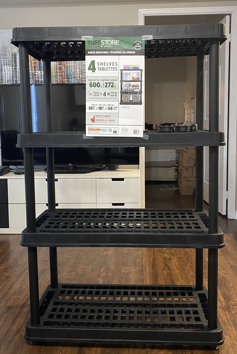 Tuffstore 4 Shelf Shelving Unit - photo 2