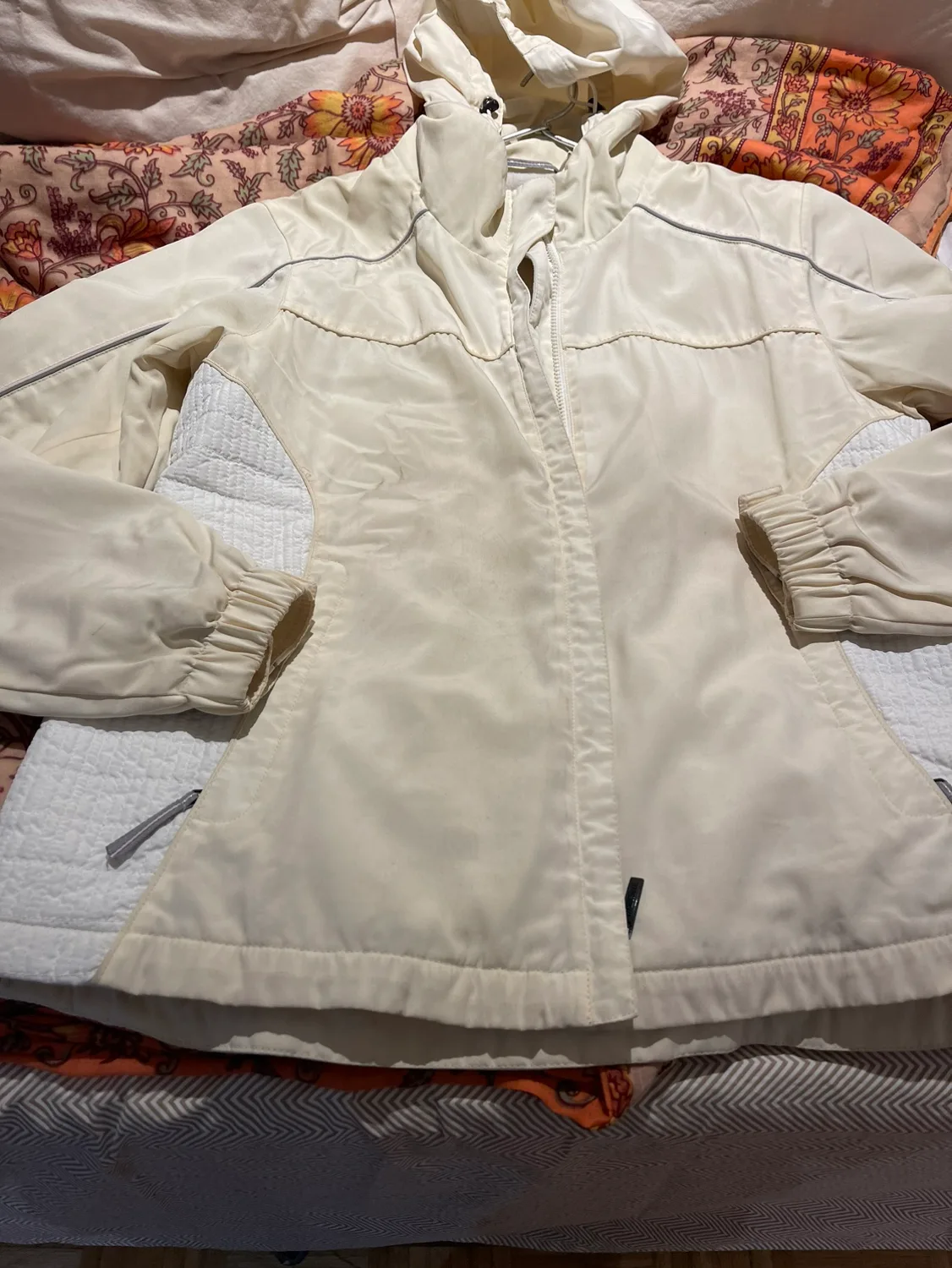 White Hooded Jacket thumbnail