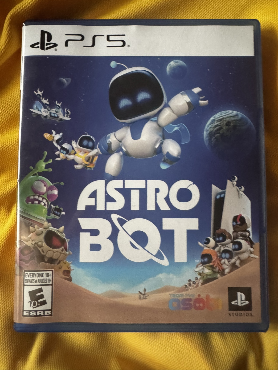 Astro Bot With Poster