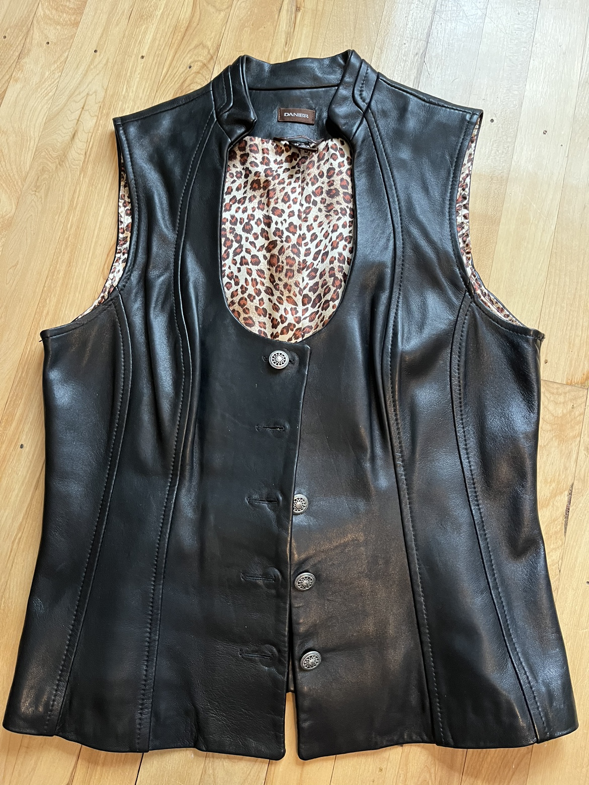 Leather vest - Danier