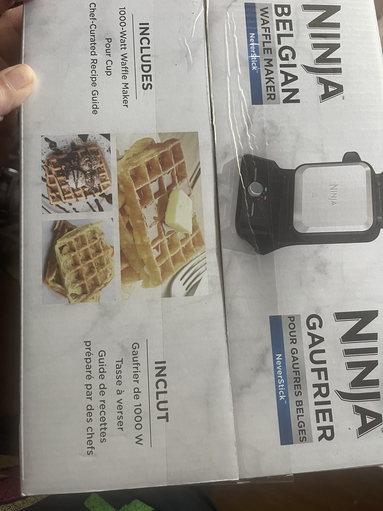 Ninja Belgian Waffle Maker - photo 2
