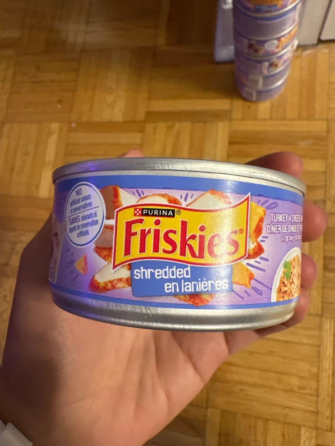 Friskies Shredded in Lanieres Turkey & Cheese 156g Cans (10) image indicator(2)