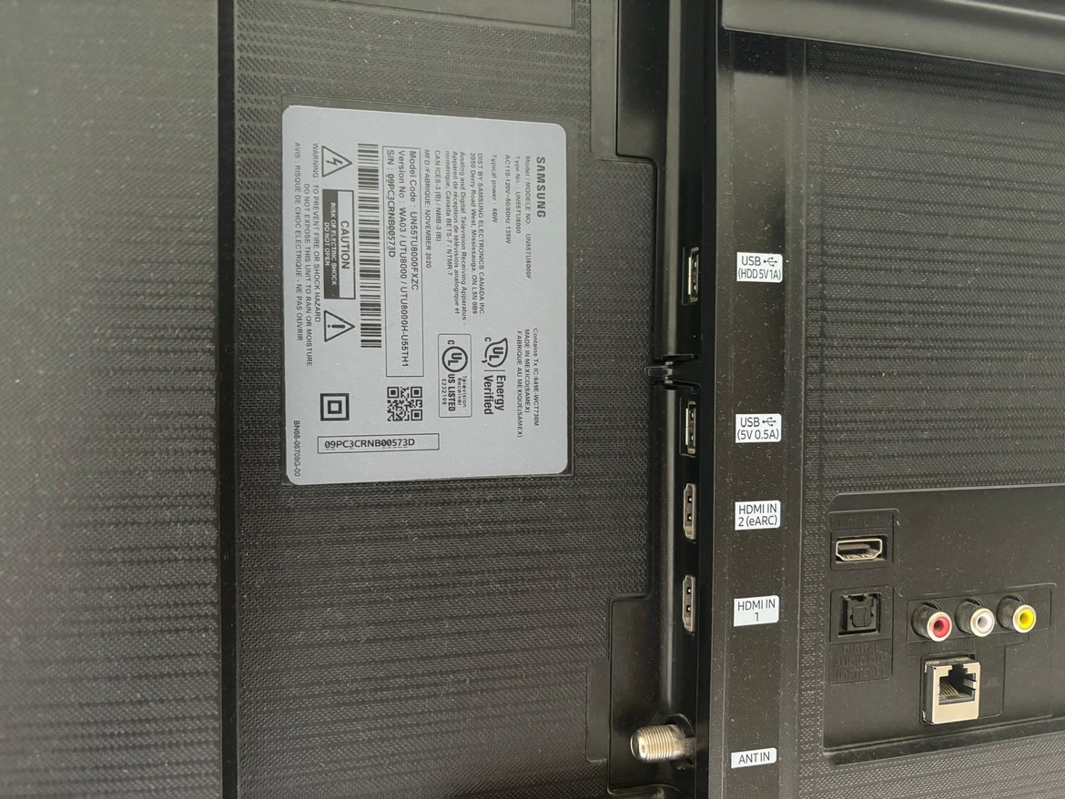 Samsung 55" 4K TV - photo 4
