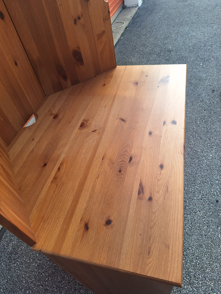 IKEA Leksvik Corner Wood Hutch/ Cabinet (No Longer Made) - photo 3
