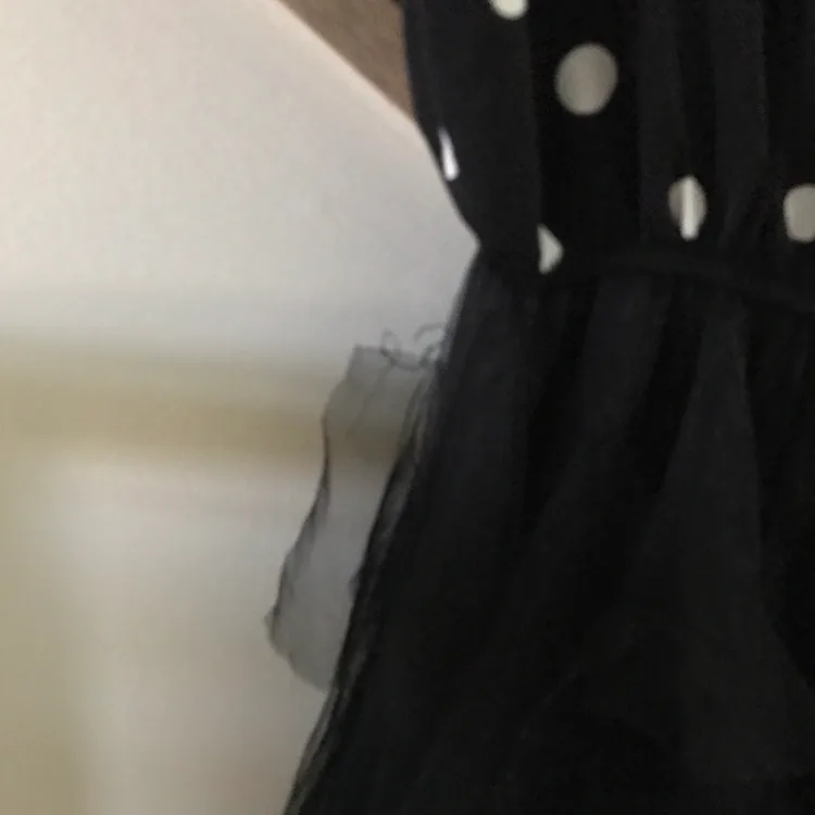 Trade/FWP: Black & White Polka Dot Tulle Dress - Small - NWOT image indicator(10)