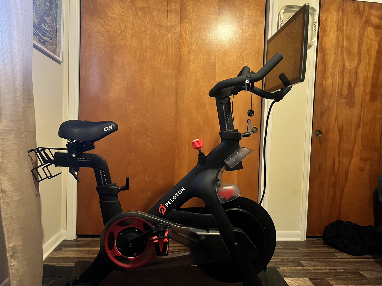 Peloton Bike + Mat - Moving Sale