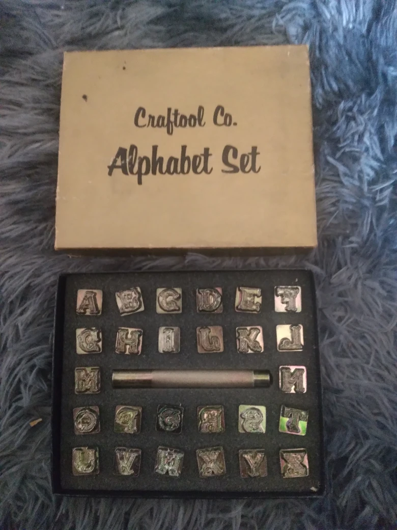 Crafttool Co. Alphabet Set