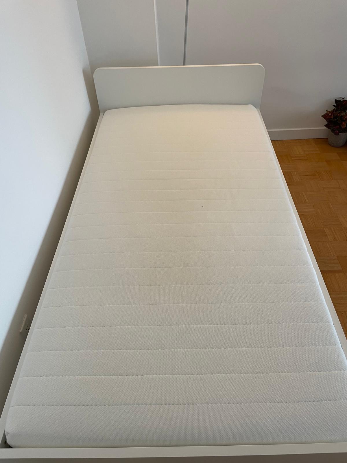 Set of Twin Bed + Twin Mattress - photo 4