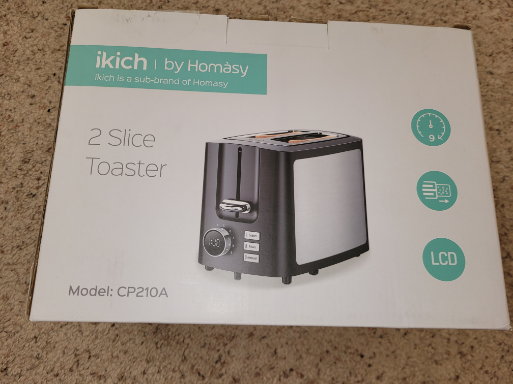 Ikich 2 Slice Toaster