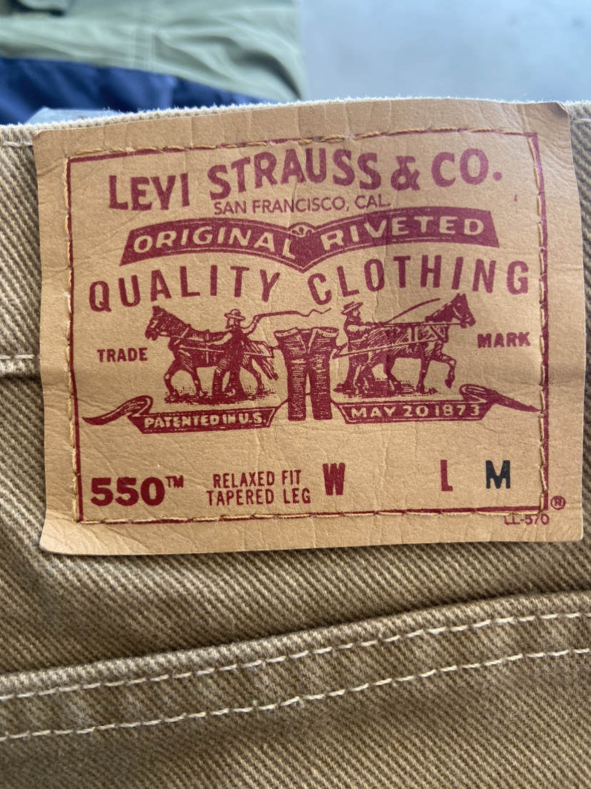Levi's 550 Relaxed Fit Tapered Leg Jeans - photo 2