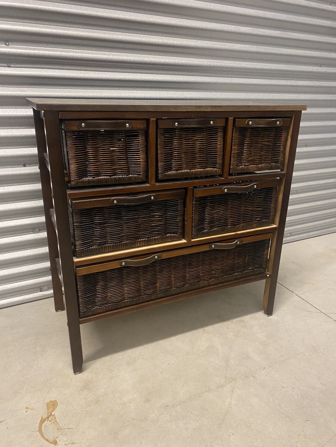 Wicker Drawer Chest - photo 5