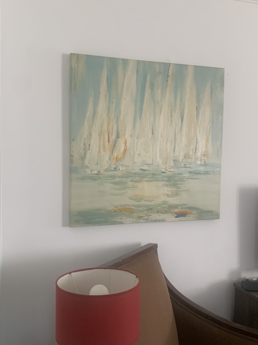 Sailboat Painting on Canvas - photo 4