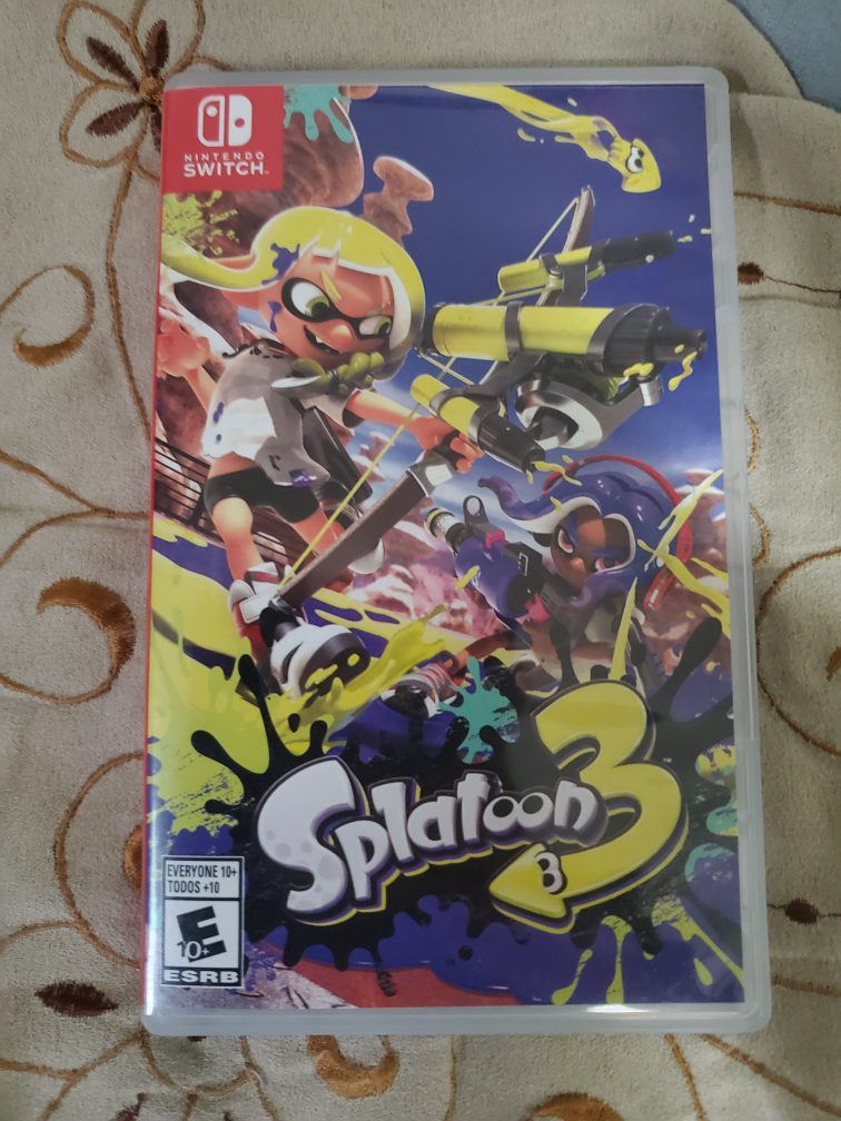 Splatoon 3 Nintendo Switch Game (case included)