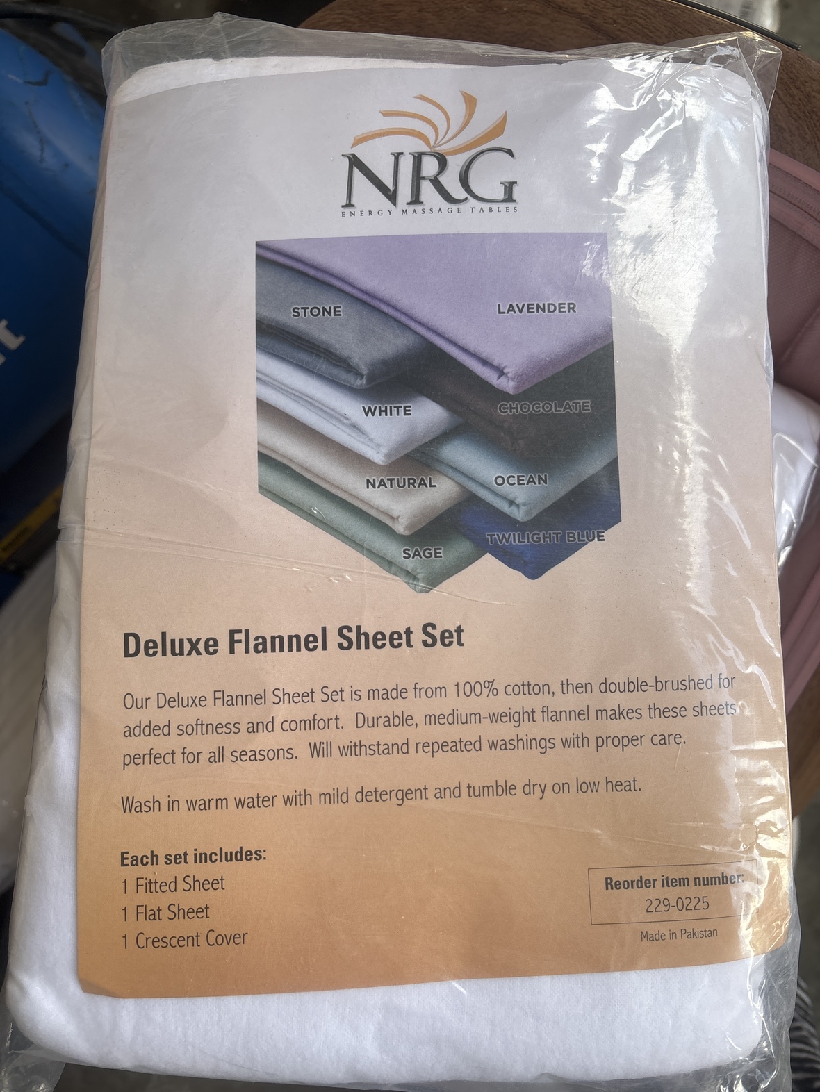 NRG Deluxe Flannel Sheet Set