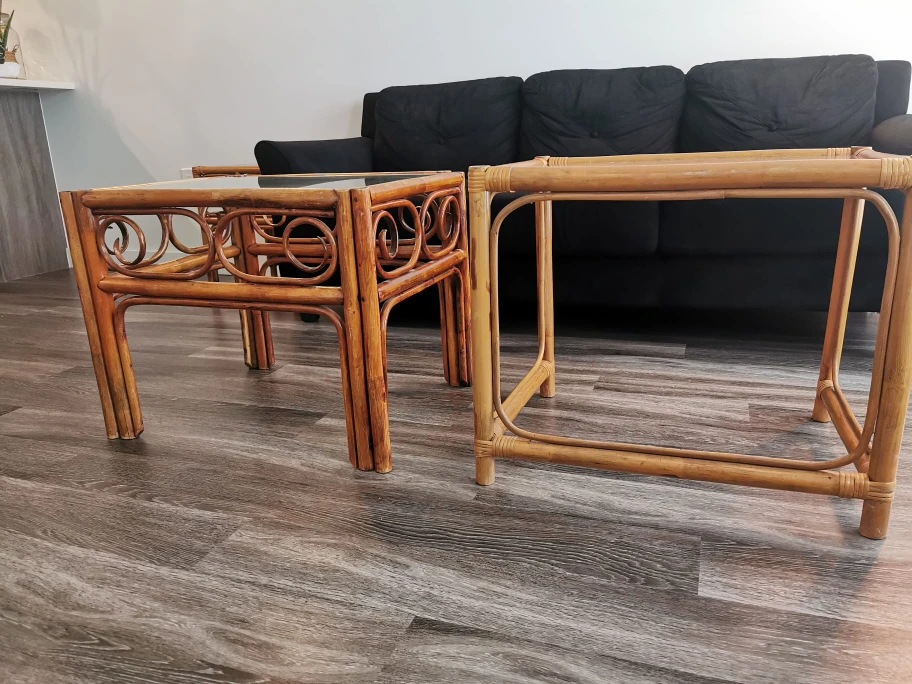 4 Bamboo Tables
