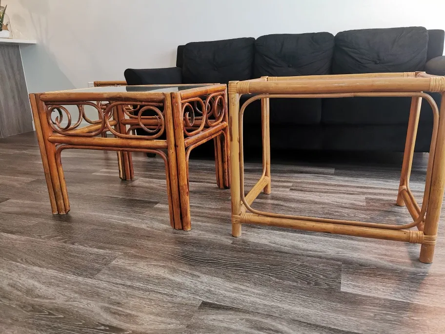 4 Bamboo Tables