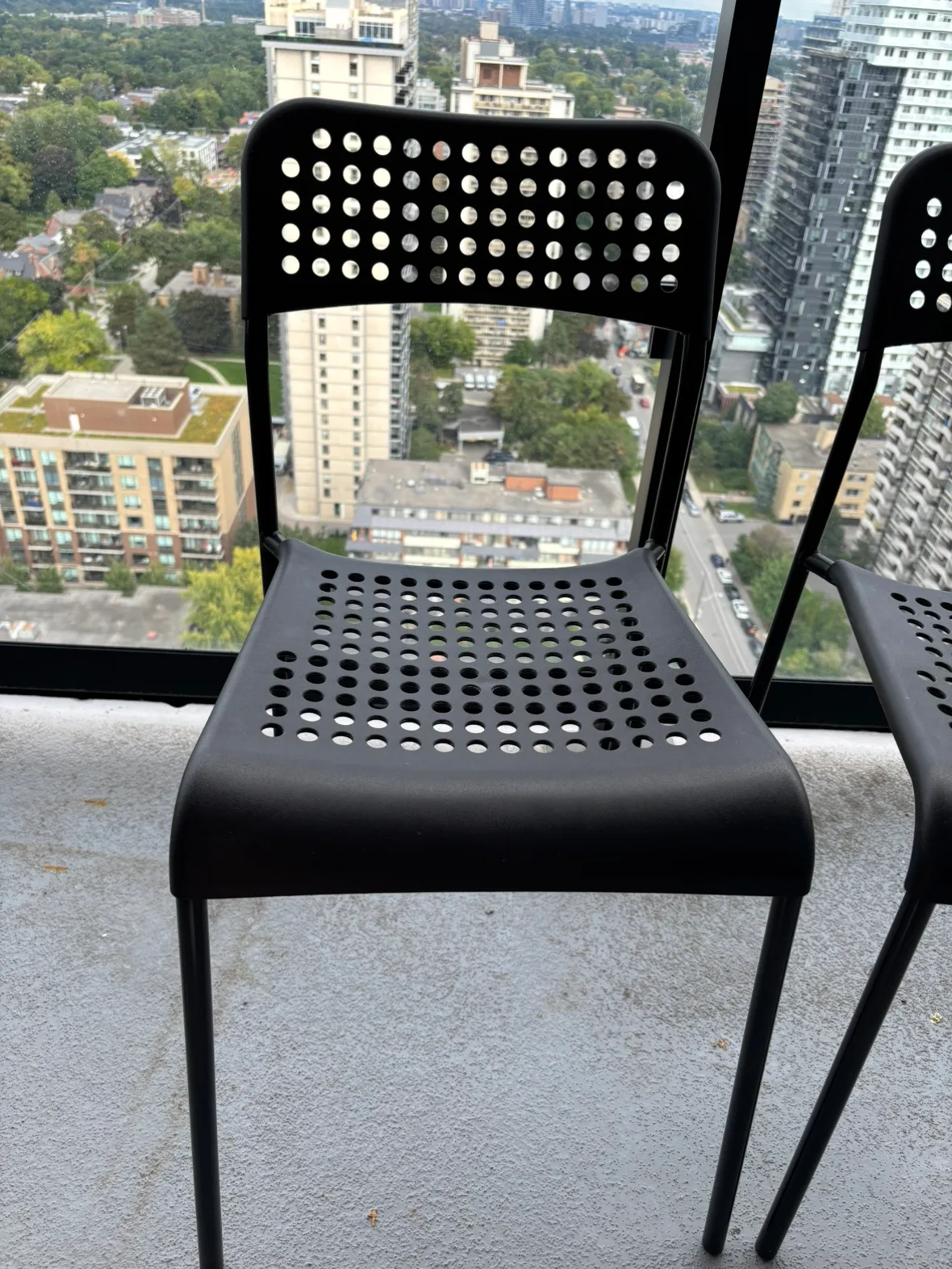 Set of 2 Black IKEA Chairs image indicator(3)