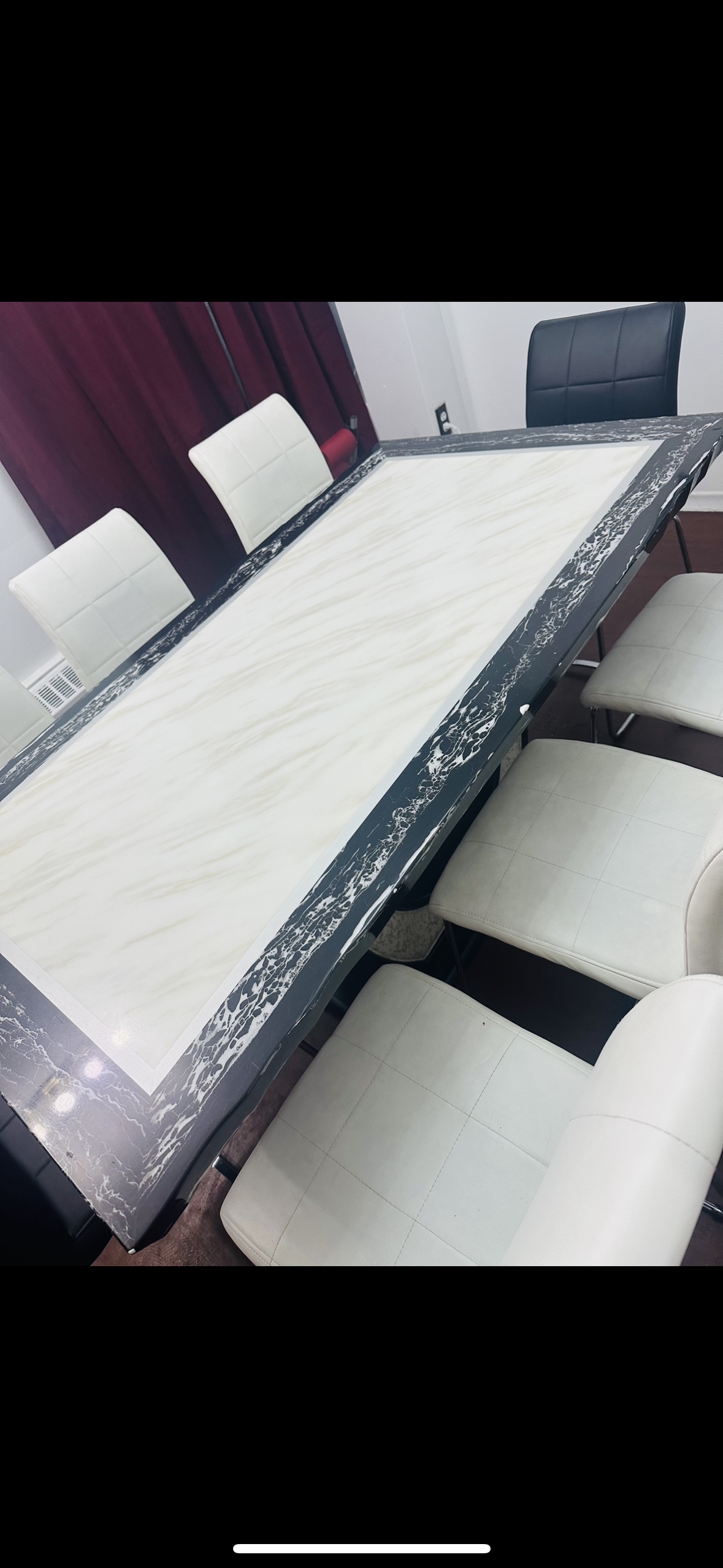 Dining Table and 8 Chairs Set - photo 4
