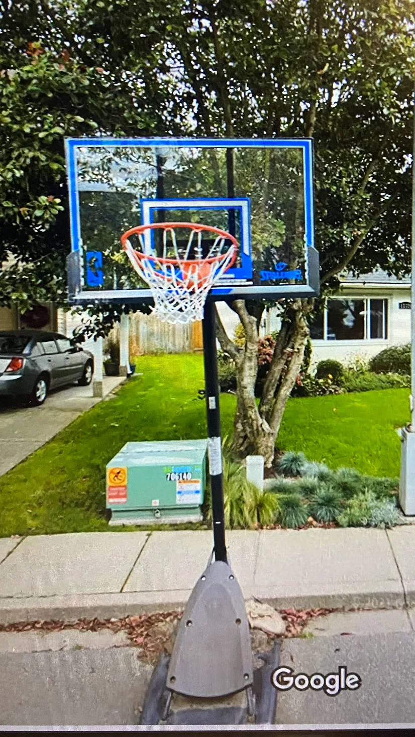 Basketball Hoop and outdoor backboard thumbnail