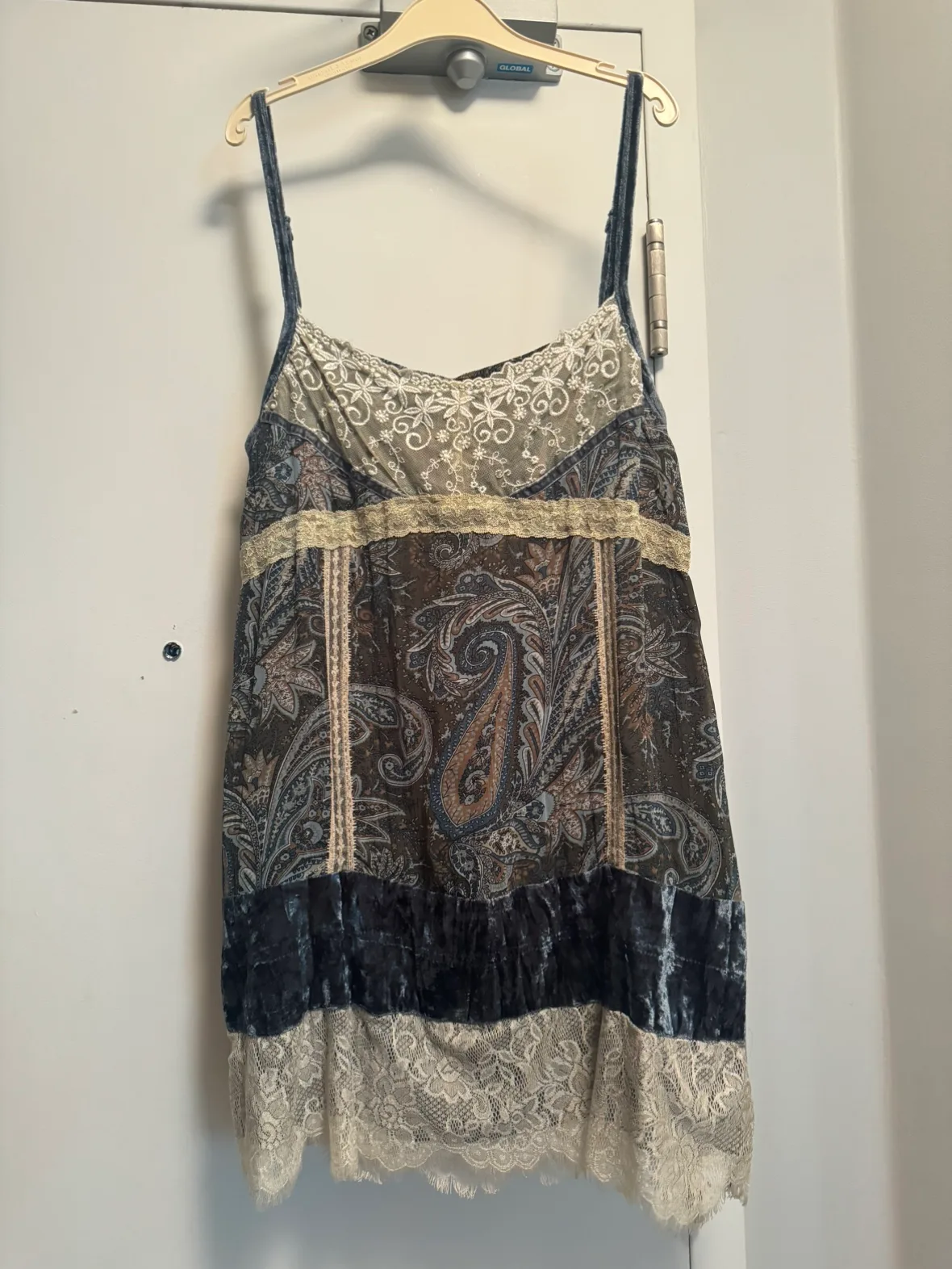 Boho vintage slipdress thumbnail