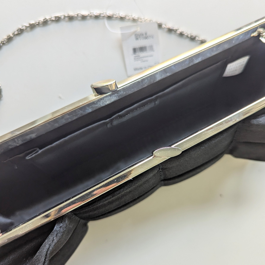 Black Silver Prom/Evening Clutch - photo 3