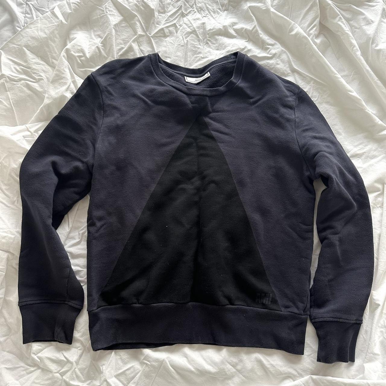 AMI Paris Navy Sweatshirt