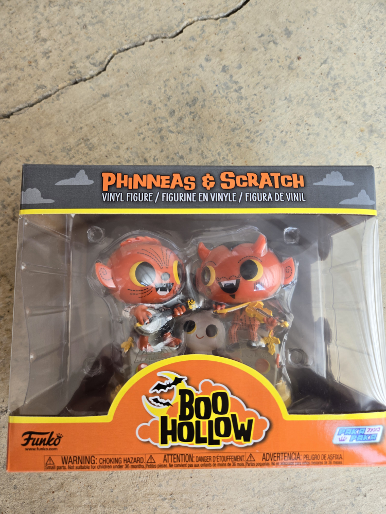 Phineas and Ferb Boo Hollow Pop! Vinyl Figures #freecycle