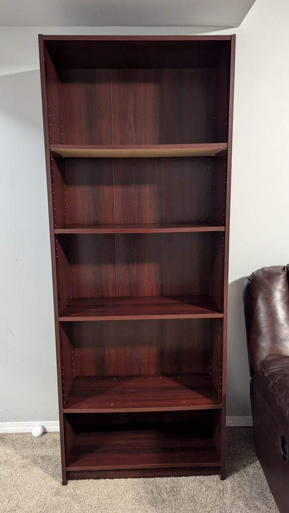 Bookshelf - Mahogony