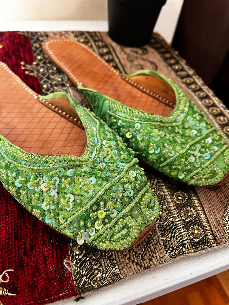 Beaded Mojri Slipper $35 Each - photo 2