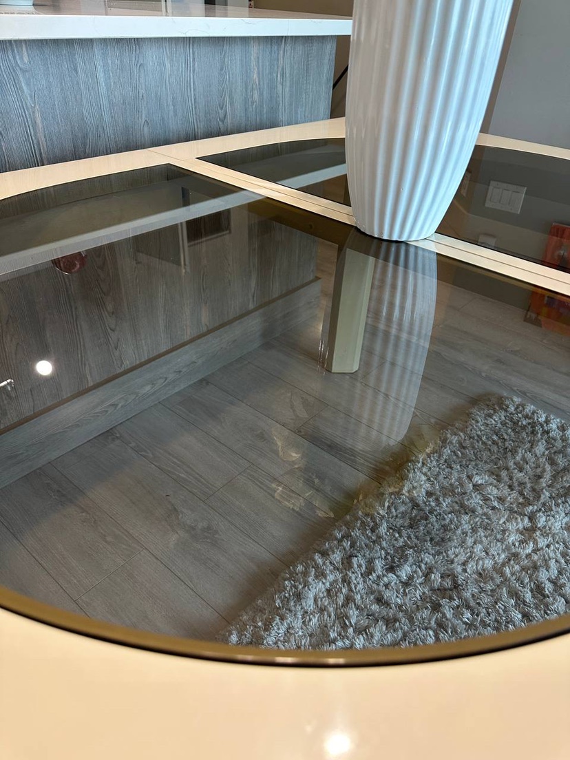 Glass Top Dining Table - photo 3