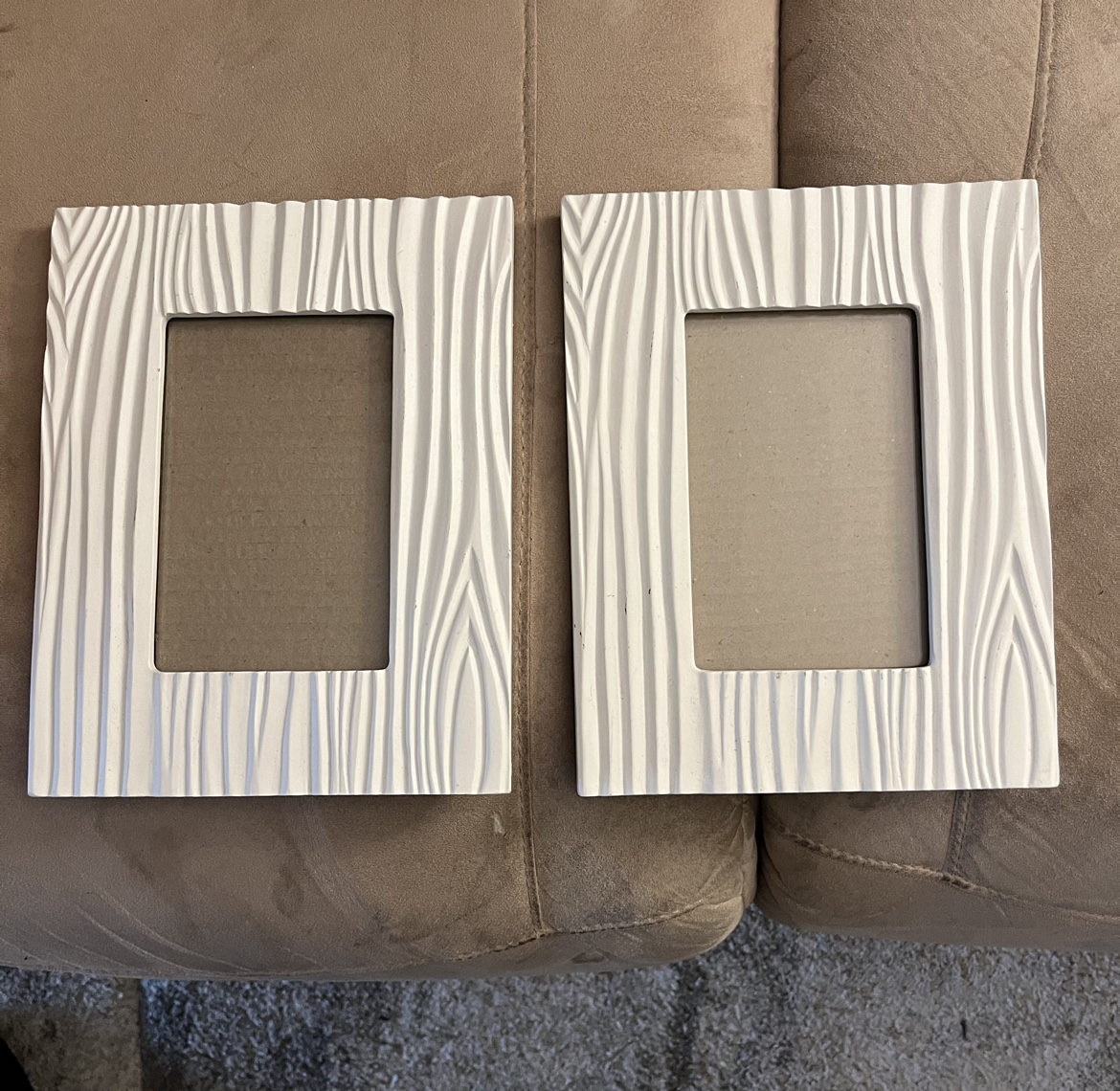 White Picture Frames - Set of 2