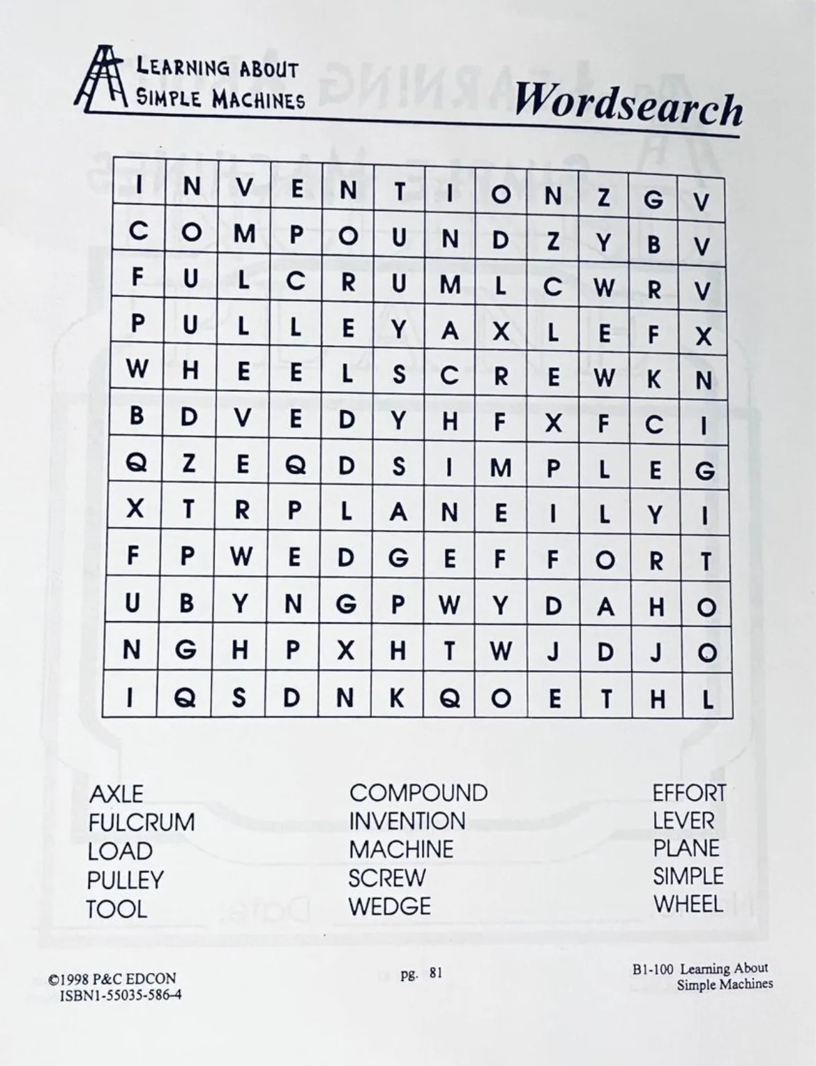 SCIENCE: STEM- LEARNING ABOUT SIMPLE MACHINES image indicator(8)