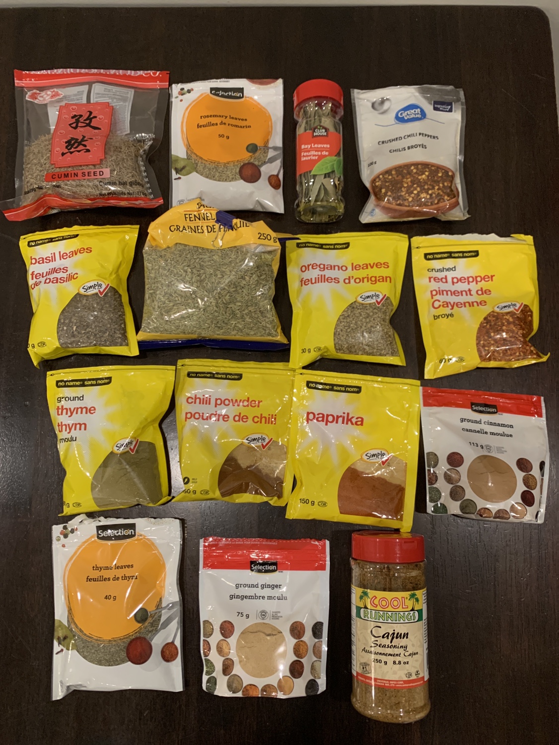 Herbs and Spices