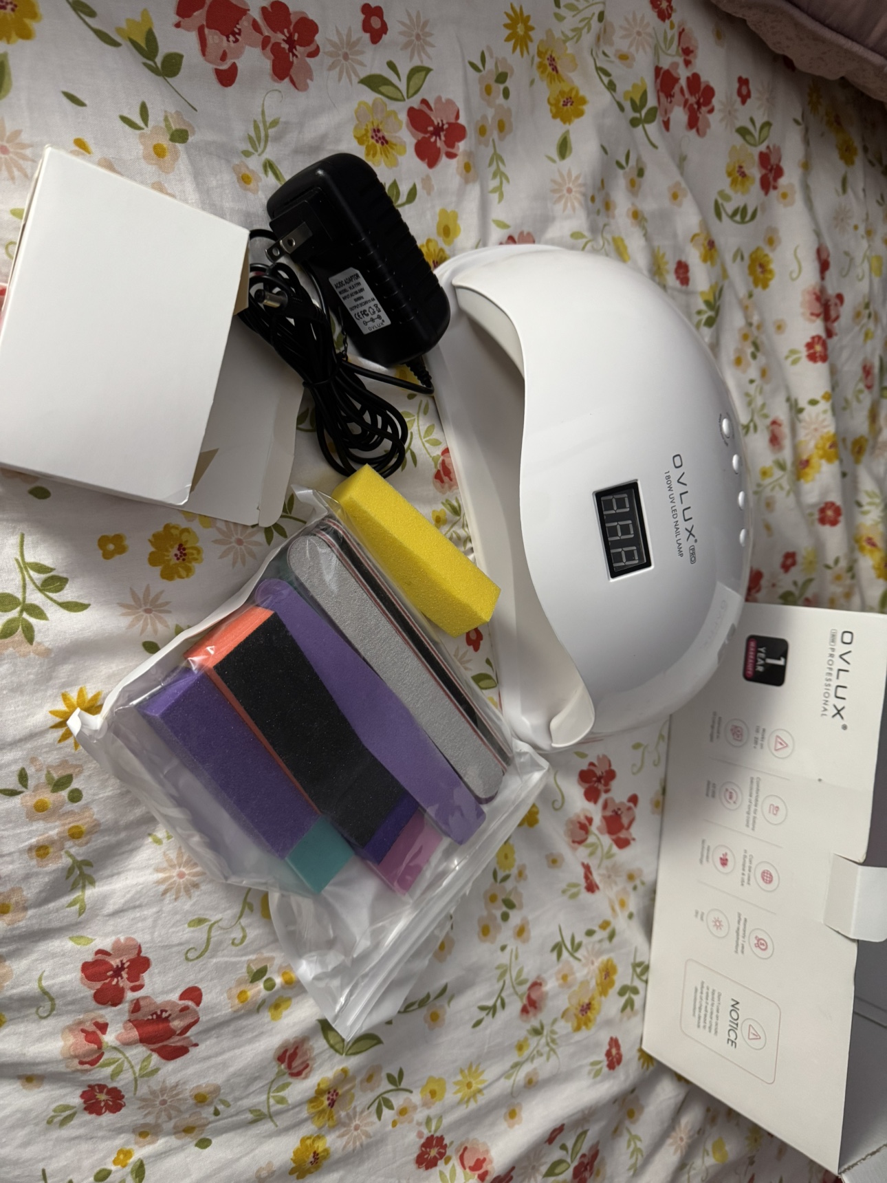 OVLUX 180W UV LED Nail Lamp - photo 2