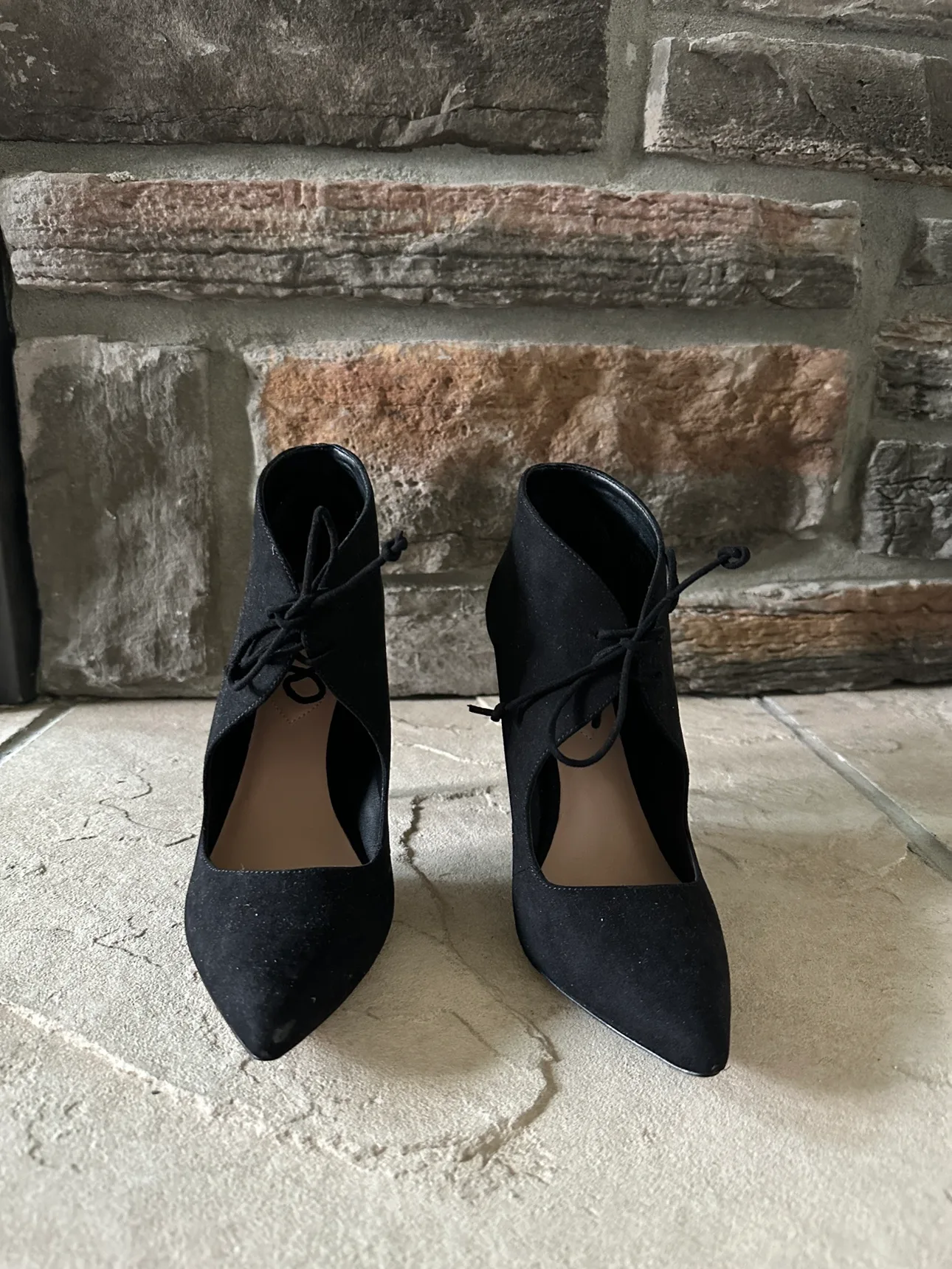 Black Suede Heels image indicator(3)