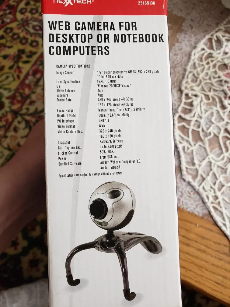 Nextech Web Camera for windows 10 image indicator(3)