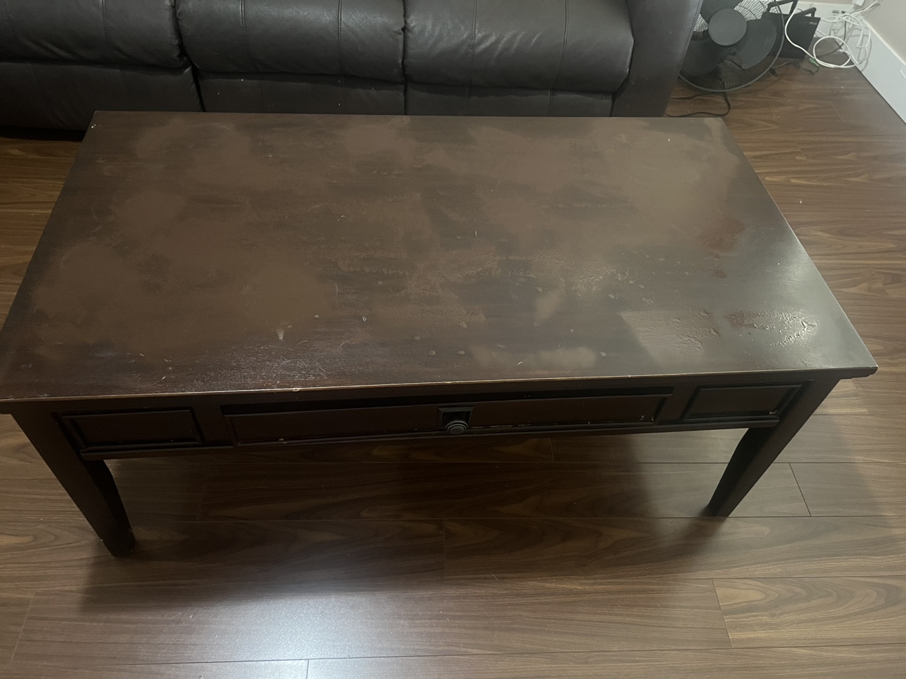 Coffee Table with Drawer - photo 2