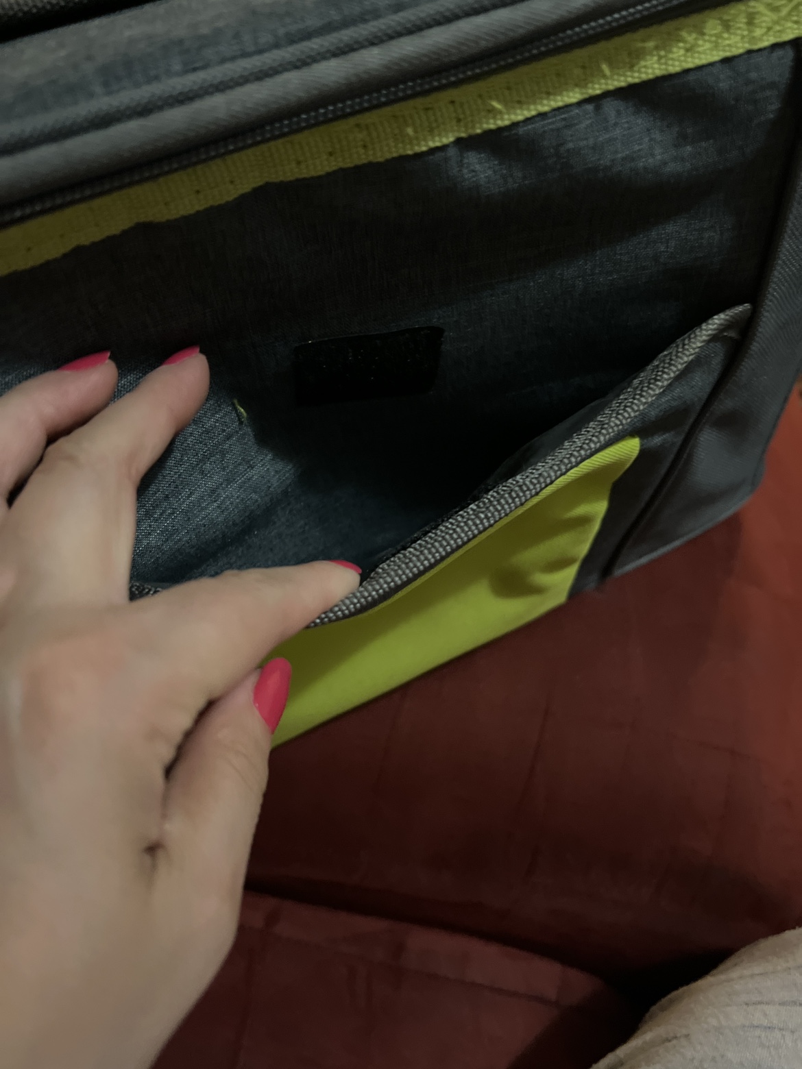 Grey and Yellow Cooler Bag - photo 5