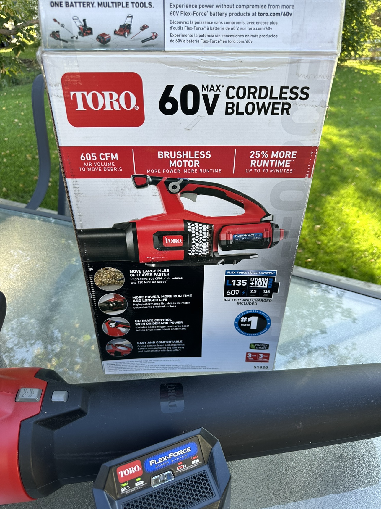Toro PowerJet 60V Cordless Leaf Blower - photo 5