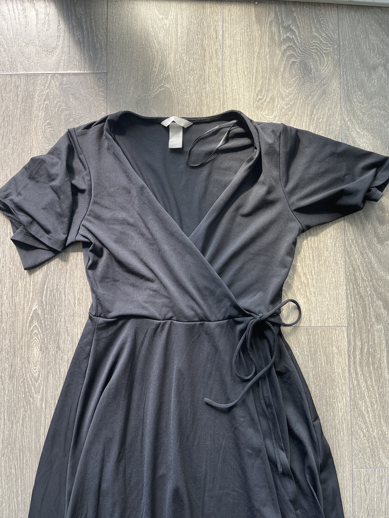 Black Wrap Dress - photo 2